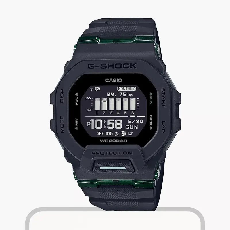 Casio G-Shock G-Squad (Bluetooth) Black Men's Watch- GBD-200UU-1